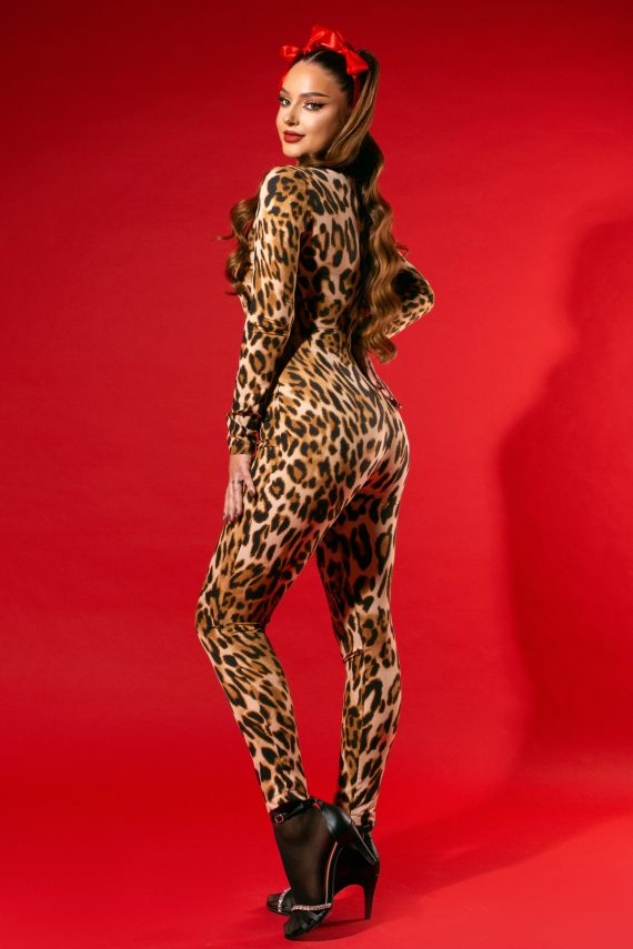 WINTER BYE-BYE BODYSUIT LEOPARD - imagine 3