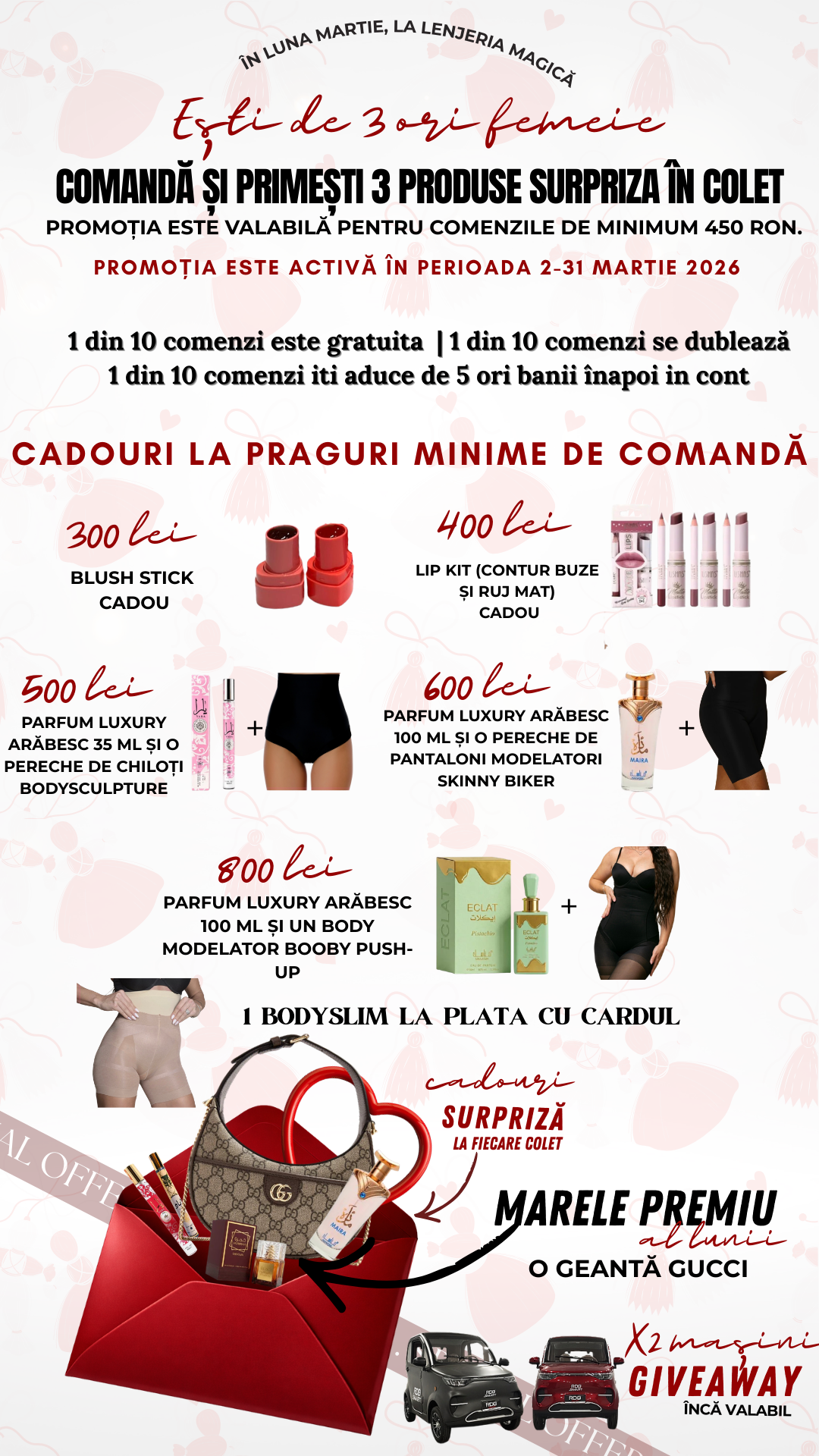 În luna Martie la Lenjeria Magică